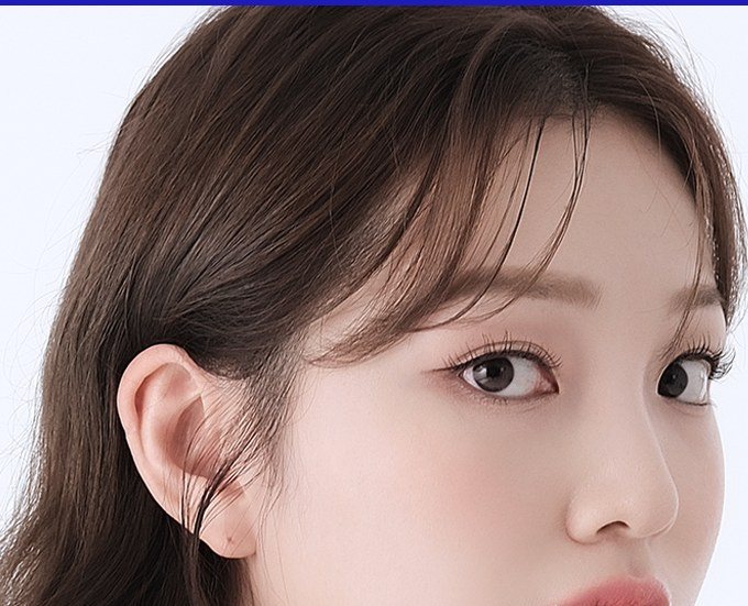 여성 모델 얼굴