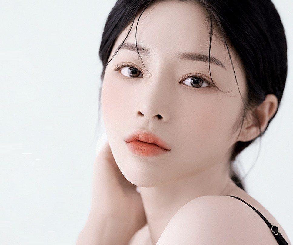 여성 얼굴 클로즈업 사진