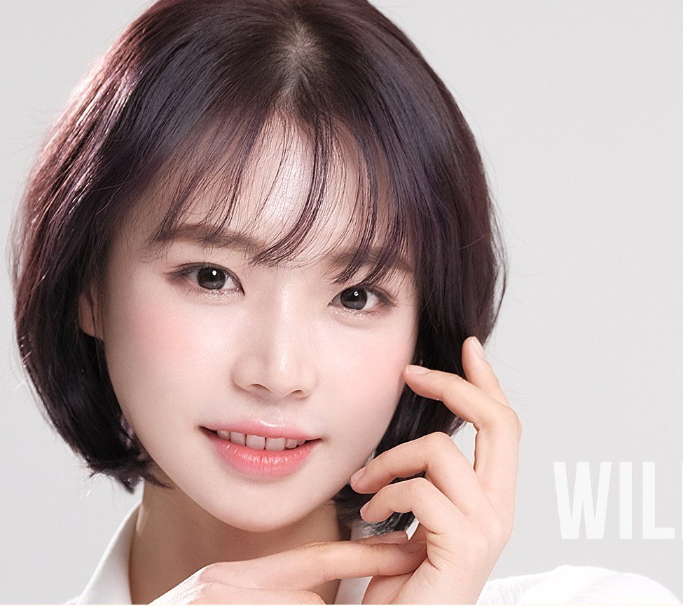 단발머리 여성 인물 사진