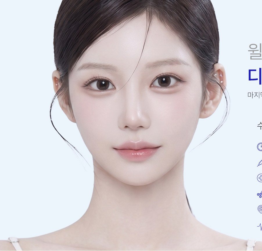 여성 모델 인물 사진